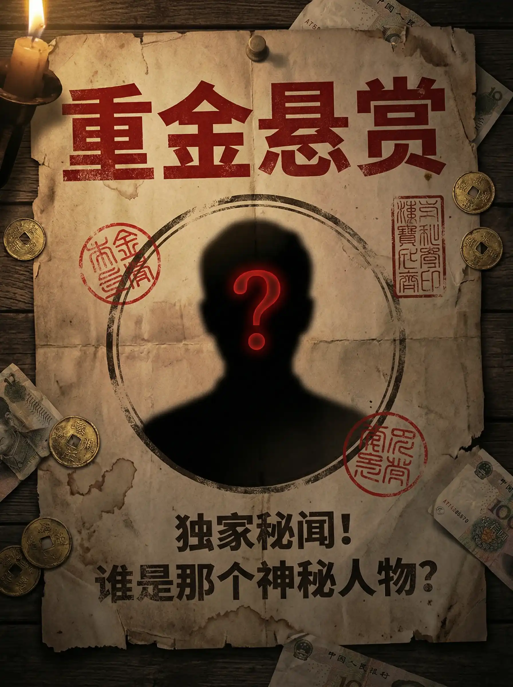 暗网 - 重金悬赏线索征集令